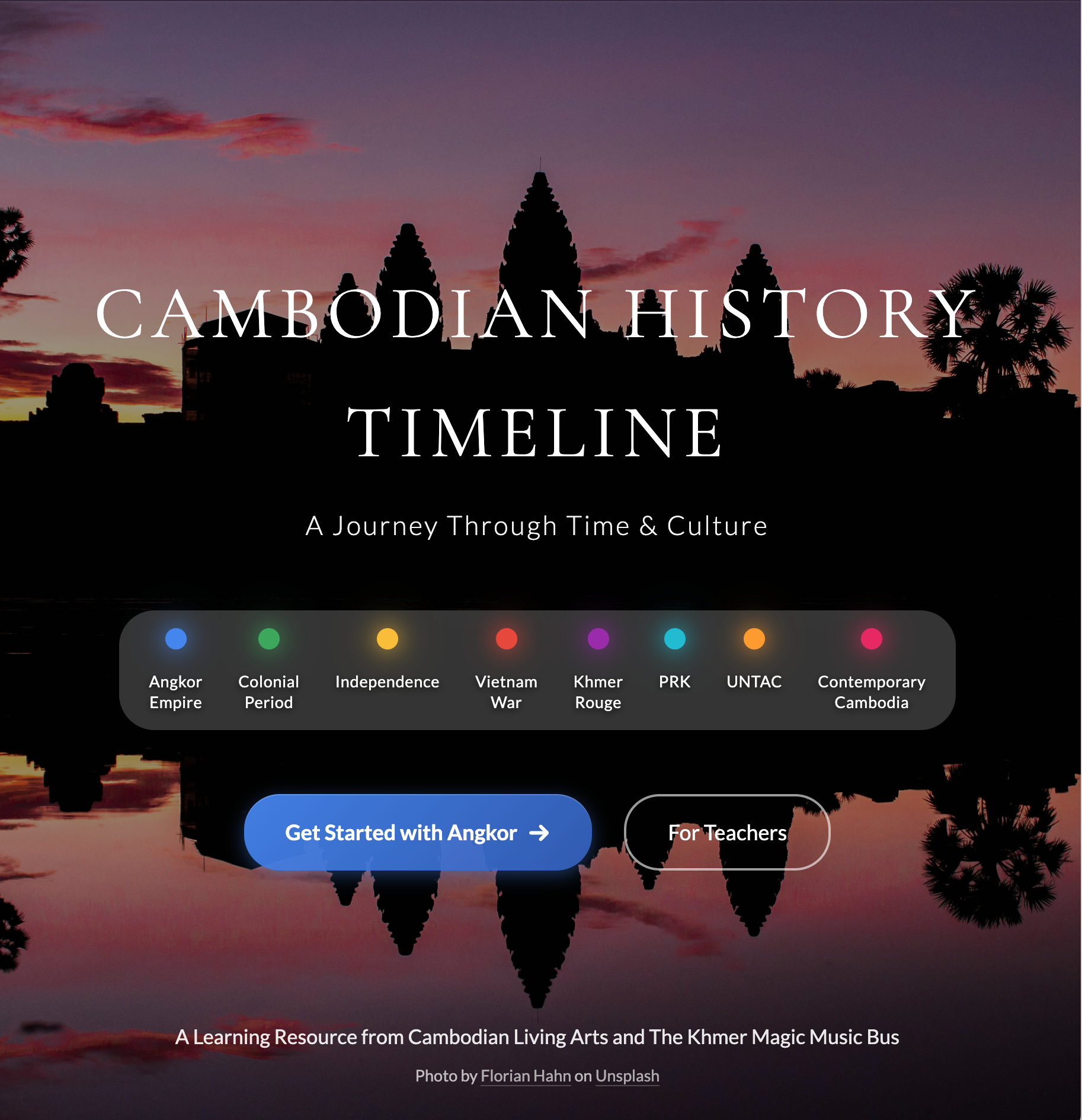 Cambodian History Timeline